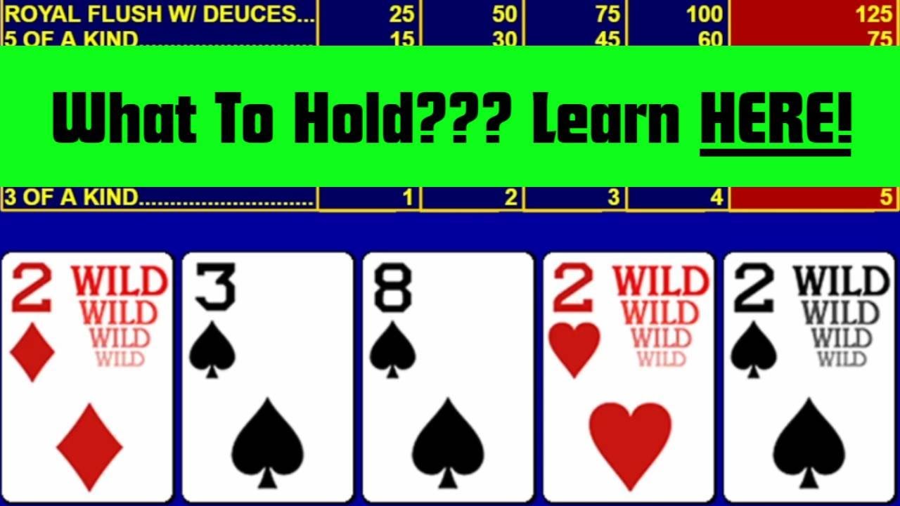 Deuces Wild Video Poker Training #2  Avoid These Costly Mistakes