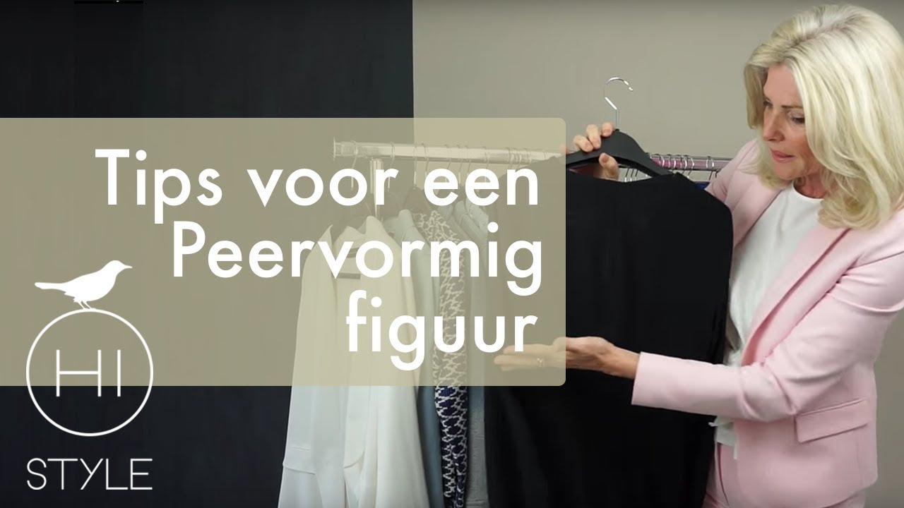 Kledingtips voor een peervormig figuur