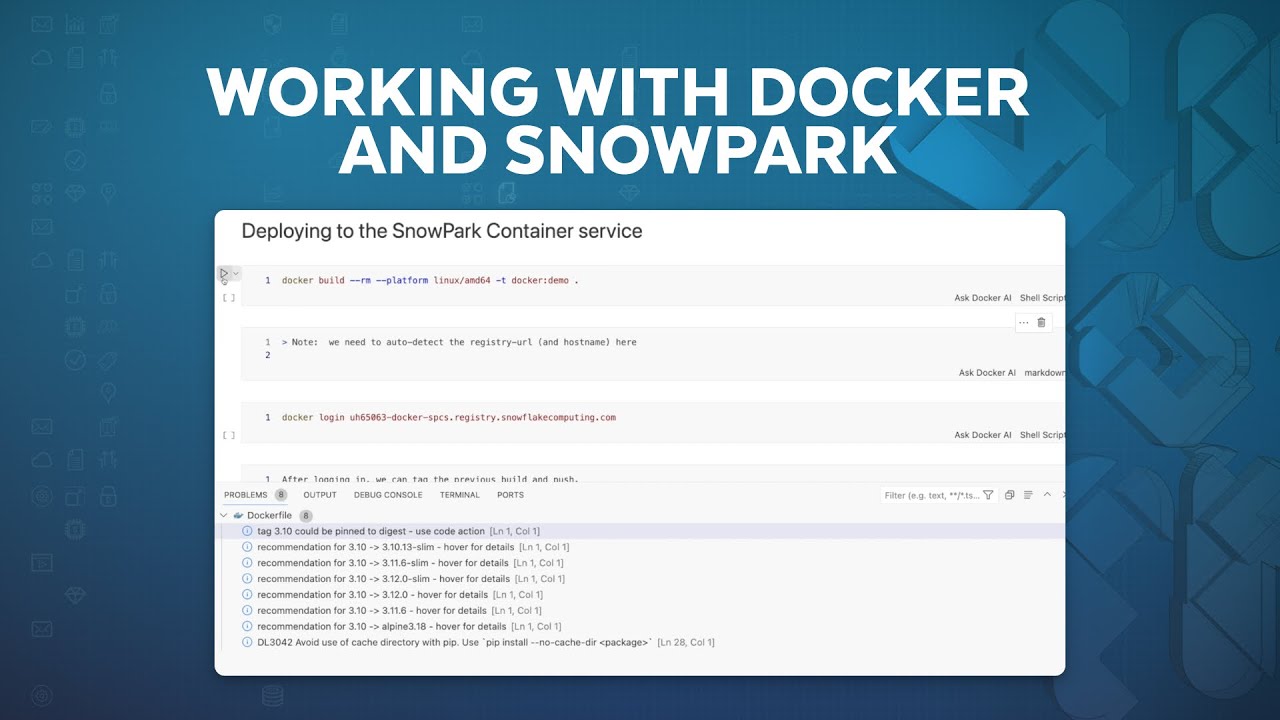 Snowflake BUILD | Accelerating Deployment Of Data Workloads With Docker And Snowpark
