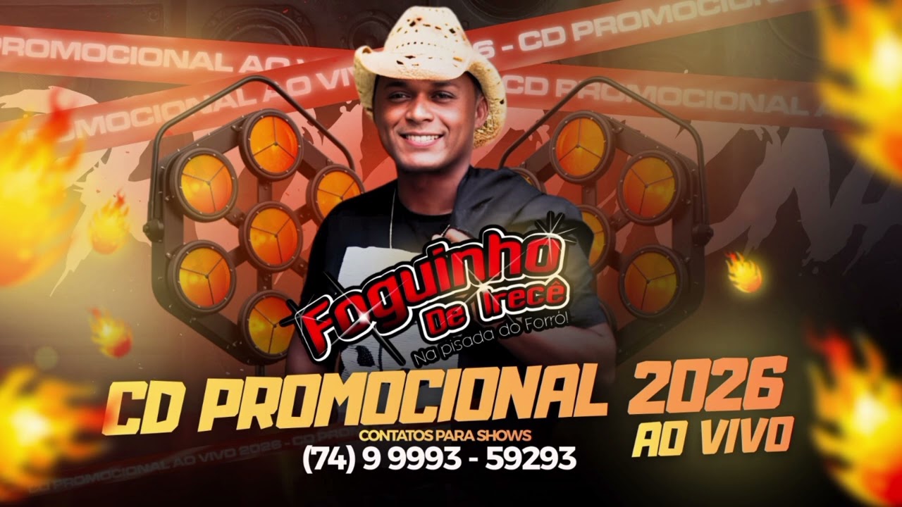 foguinho de Irecê 2026 cd promocional ao vivo !