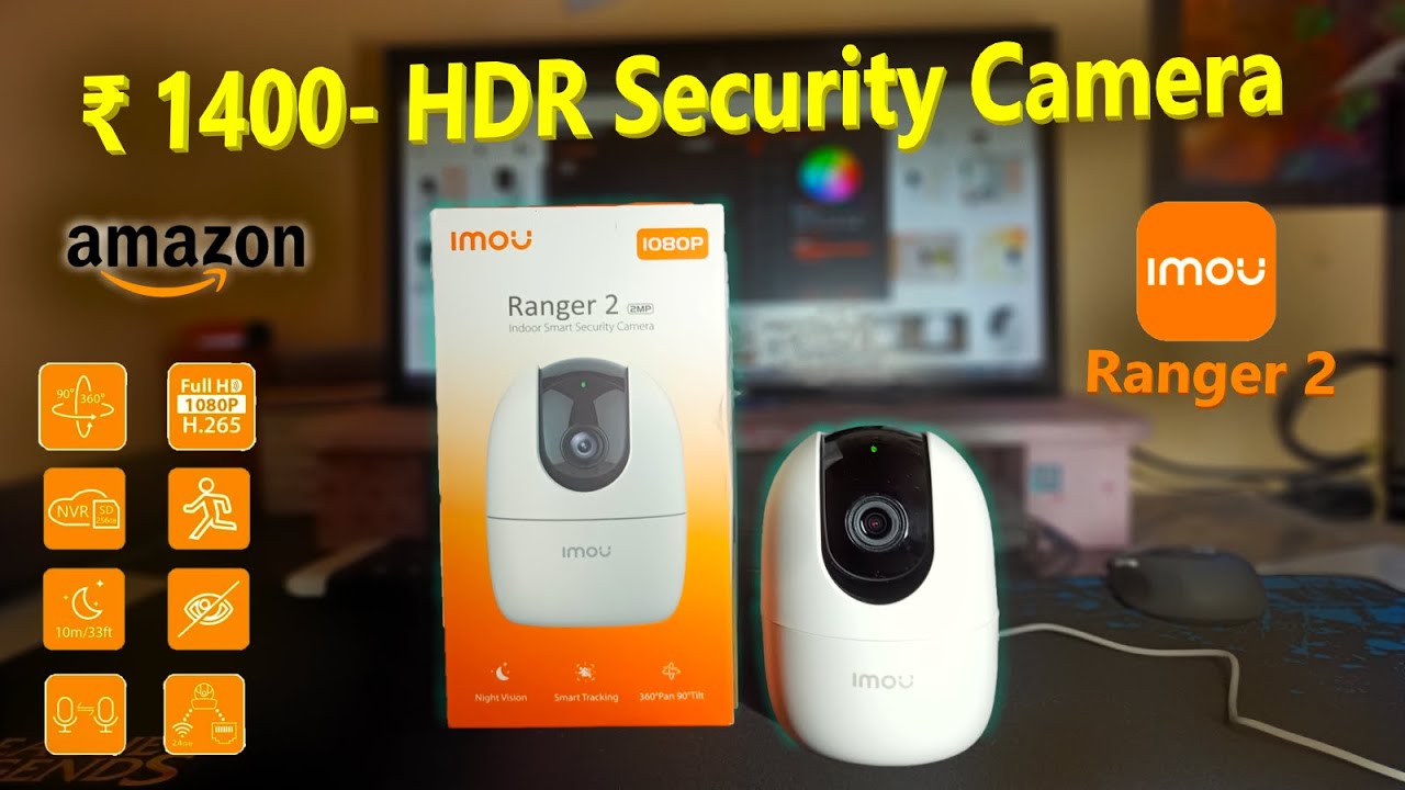 Dahua IMOU Ranger 2 Wifi & LAN IP Camera | Best Quality Full HDR Indoor Camera | Complete Setup