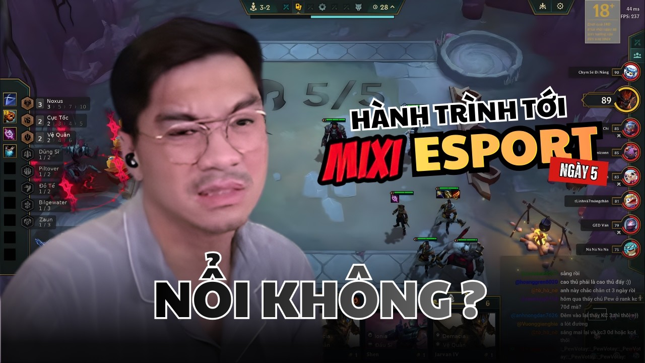 Road to Mixi Esport Day 5 (7/3/2026) - PewPew thay đổi thôi