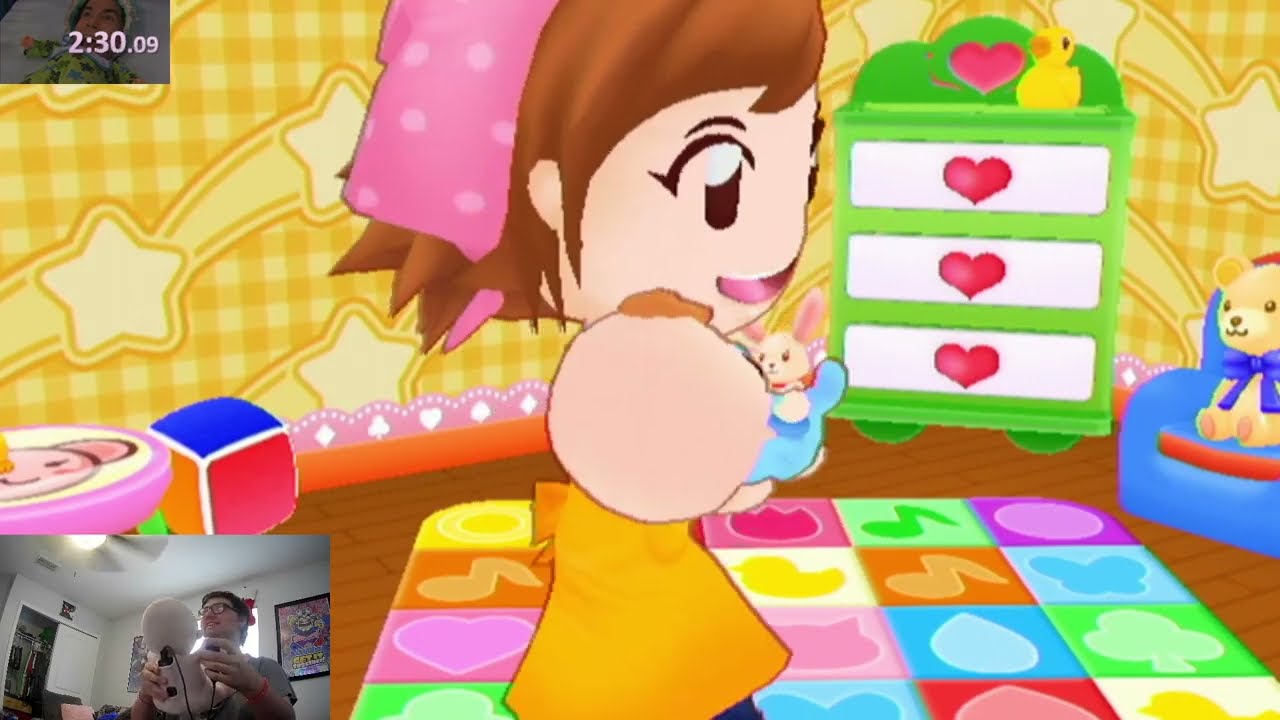 Babysitting Mama Speedrun (first playthrough) (5:09:35) (Awful Audio)