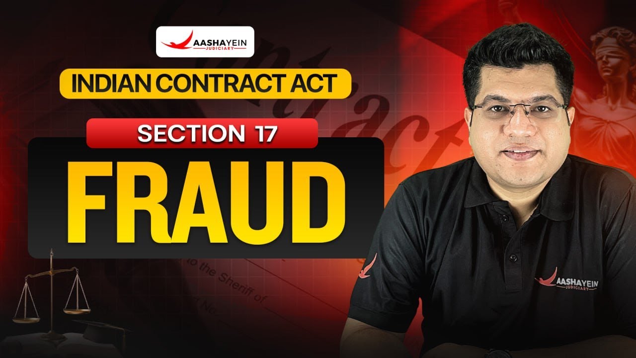 Indian Contract Act Section 17 | Fraud or Mere Silence | Judiciary Exam 2026