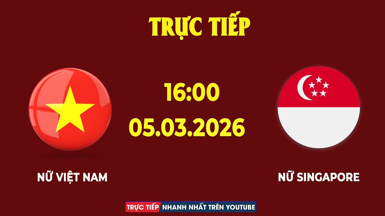 U20 nữ Việt Nam vs U20 nữ Singapore  | Địa Chấn Châu Á, Cơn Mưa Bàn Thắng Huỷ Diệt Đối Thủ