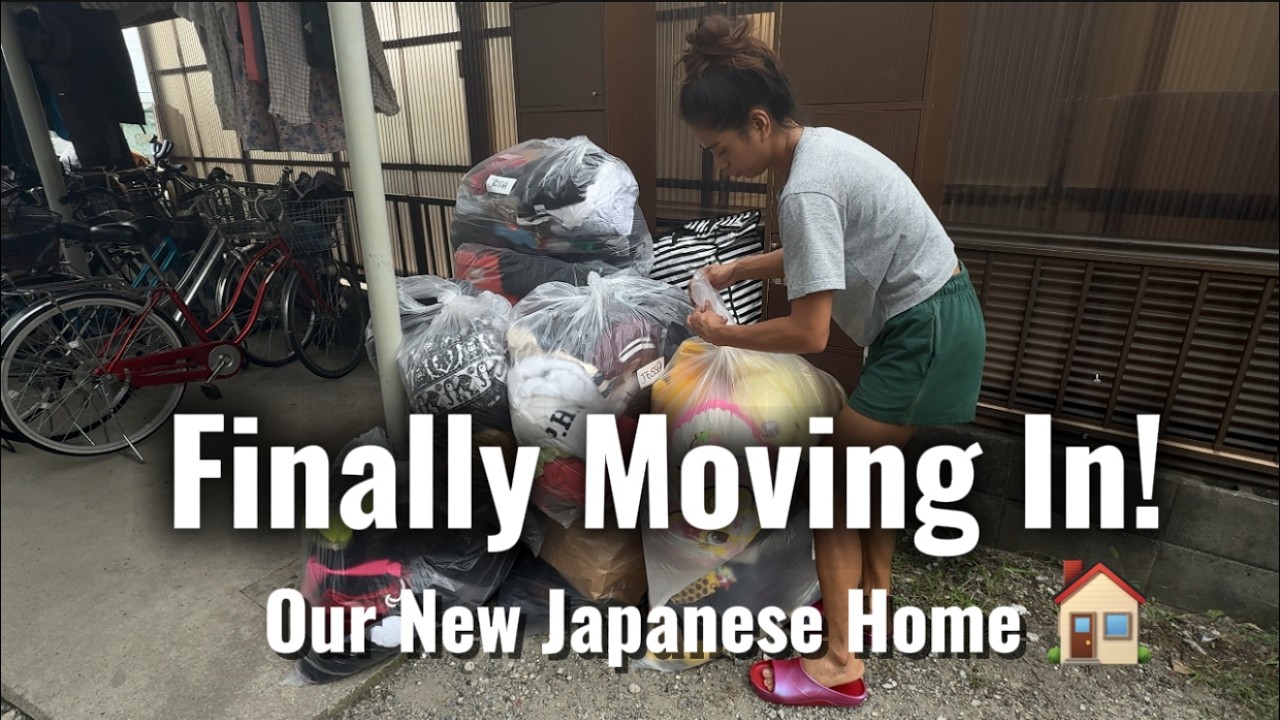 Moving Into Our Dream Home in Japan | Full Moving Day Vlog