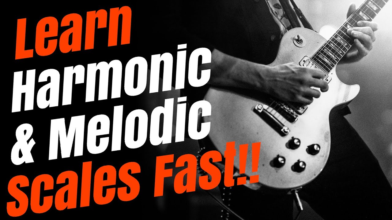 Harmonic Minor Pentatonic Scale - Learn Melodic & Harmonic Minor Fast!