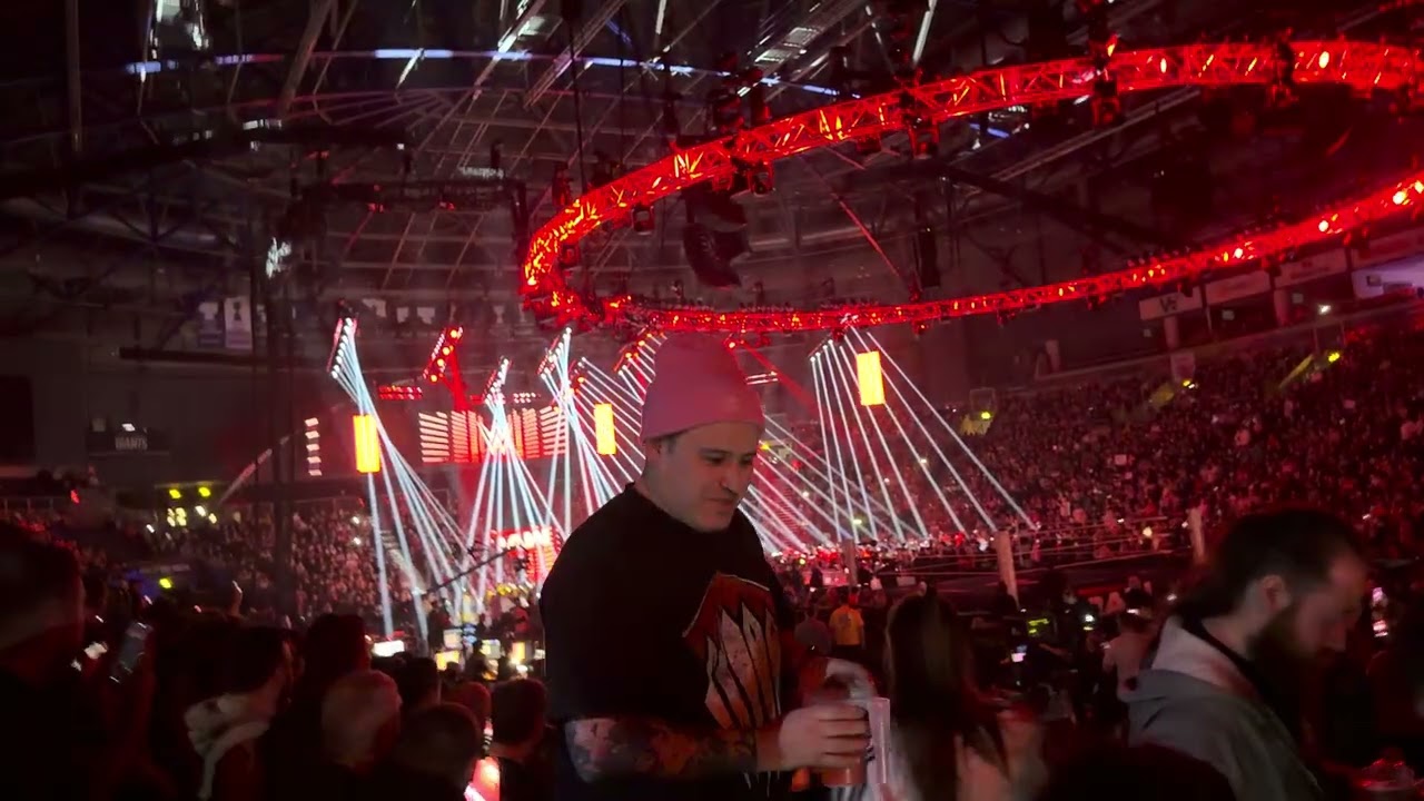 WWE Raw Belfast - 19th Jan 2026 - Intro with Pyro + Gunther Entrance