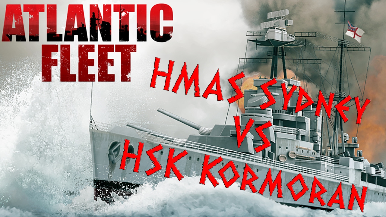 HMAS Sydney vs. HSK Kormoran - Kurz und blutig - Atlantic Fleet Gameplay