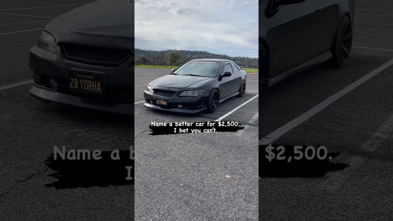 What would be better than a stock 6th gen Accord for $2500? #accordnation #honda #accord #hondacars