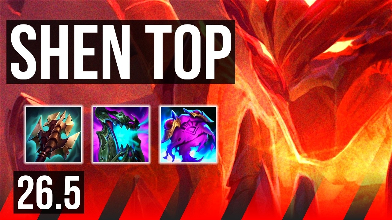 SHEN vs MALPHITE (TOP) | 33K damage | EUNE Master | 26.5