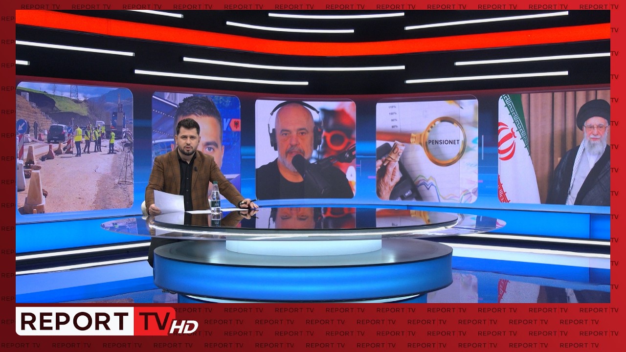Edicioni i lajmeve ora 15:00 në Report TV, 22 Shkurt 2026