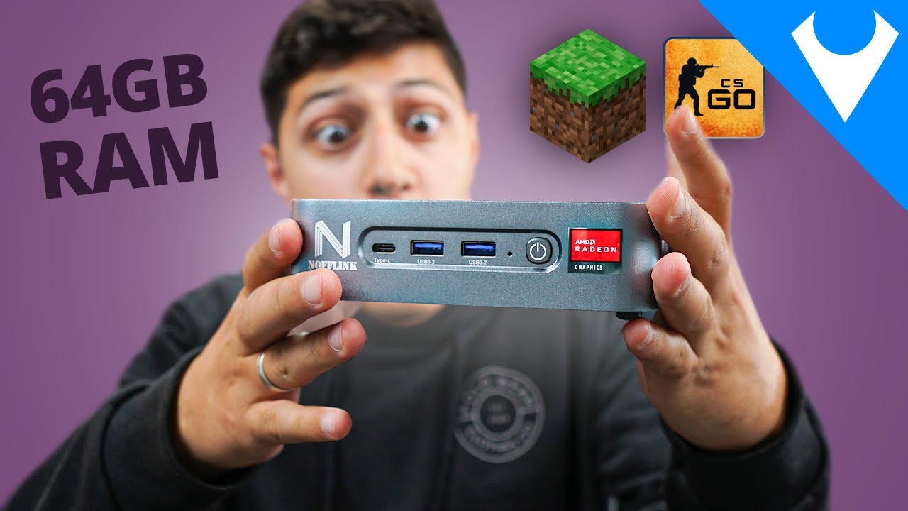 FENOMENAL ESSE MINI PC com 64GB RAM e Ryzen 9! Muita POTENCIA!