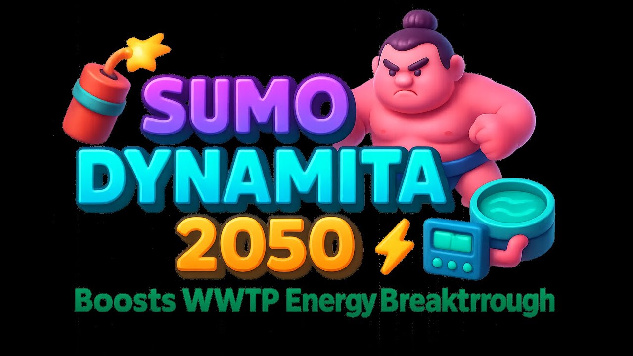 SUMO DYNAMITA 2050 | مهارة ترفع كفاءة WWTP 40% | Smart Energy Breakthrough Intro Lecture