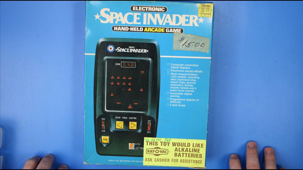 Restoring a Handheld Classic! Entex Space Invader (1980)