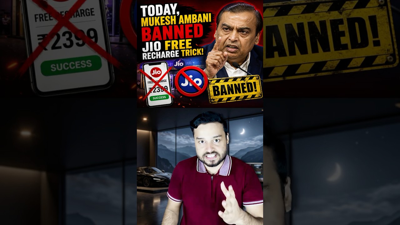 Jio Sim FREE RECHARGE TRICK! You Need To Know Something SPECIAL, But There is a TWIST #shorts