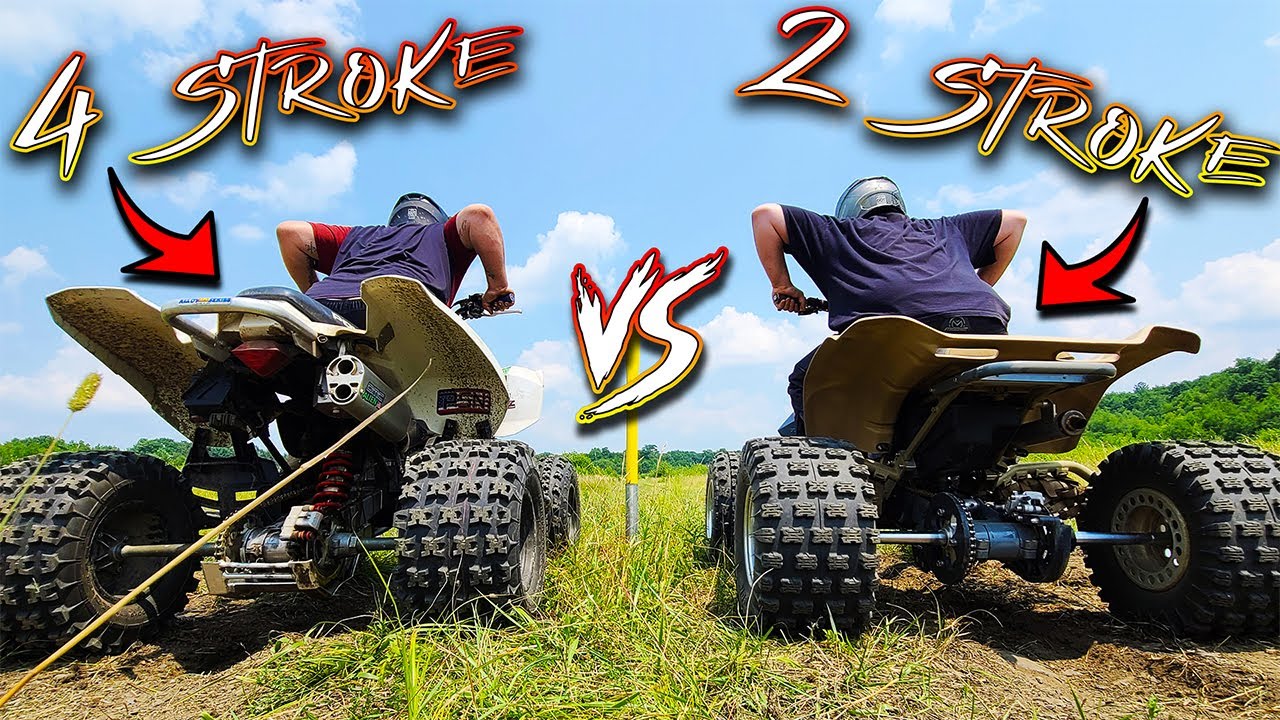 Honda TRX250R против Polaris Predator 500