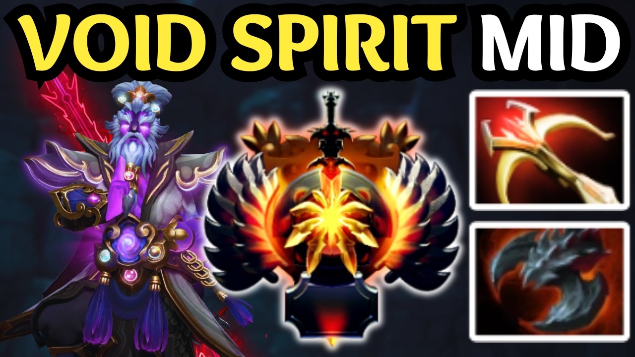 🔥 21 KILLS VOID SPIRIT MID — DASH IN 😈 BURST 😈 DASH OUT, NO ESCAPE | DOTA 2 🔥