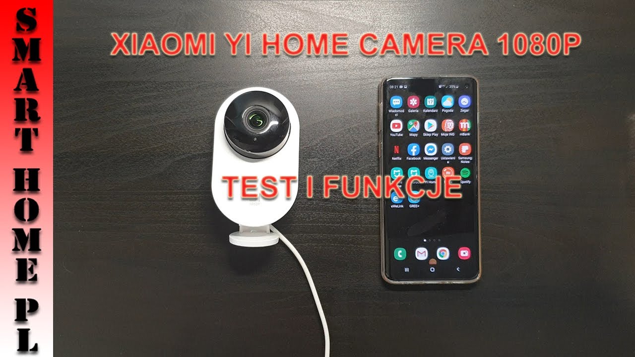 YI HOME CAMERA 1080P-TEST I FUNKCJE KAMERY XIAOMI YI