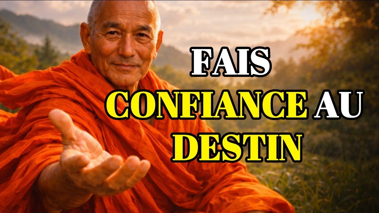 15 LEÇONS  de vie pour APPRENDRE à DONNER ta vie au DESTIN | SAGESSE BOUDHISTE