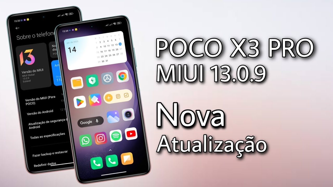 Finalmente - Poco X3 Pro - Nova Atualização Liberada - Miui 13.0.9