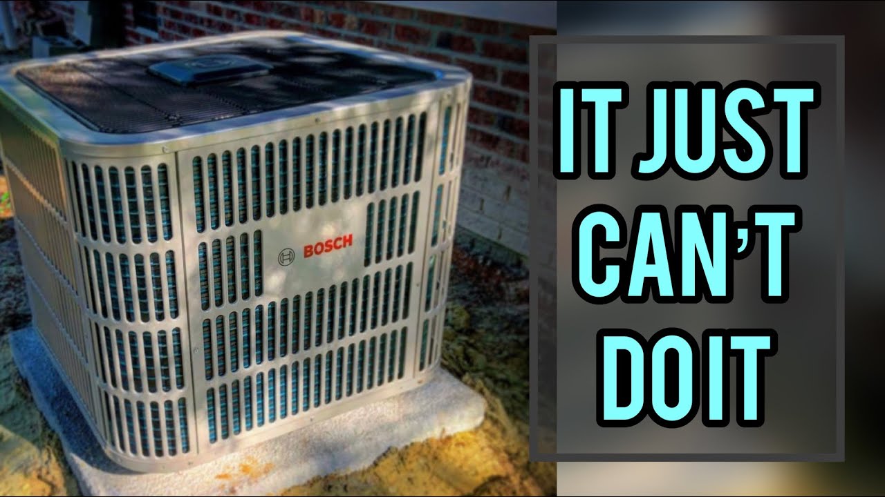 Why the Bosch IDS Units Will Never Control Humidity