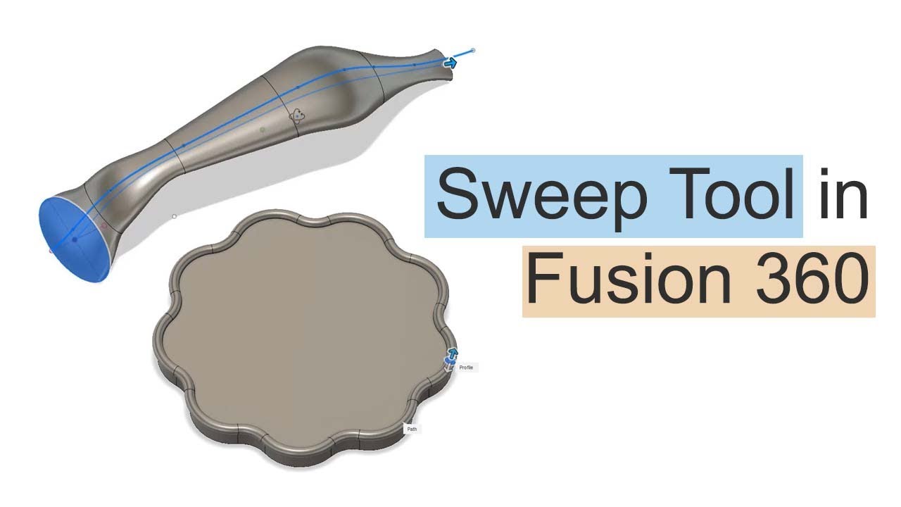 All about Sweep tool of Fusion 360