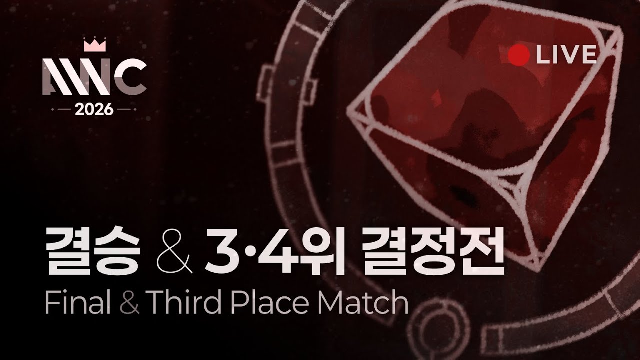 [AWC 2026] Tournament Third Place Match & Final Live