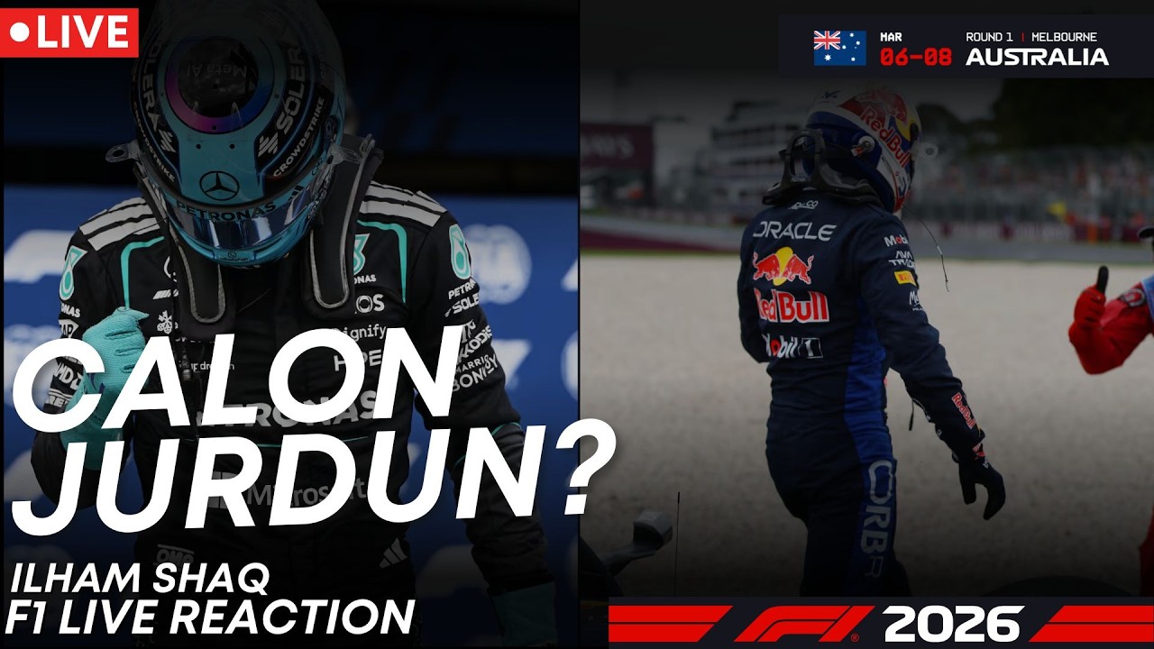 [LIVE REACTION] Saatnya Melihat Juara Baru di F1? Australian GP RACE