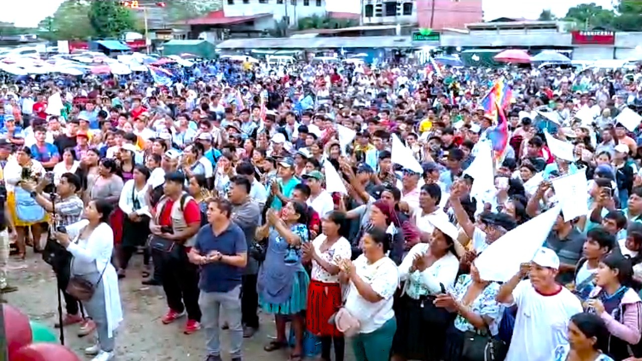 intervención de Evo Morales Ayma en Gran concentración por el cierre de campaña en Entre Ríos