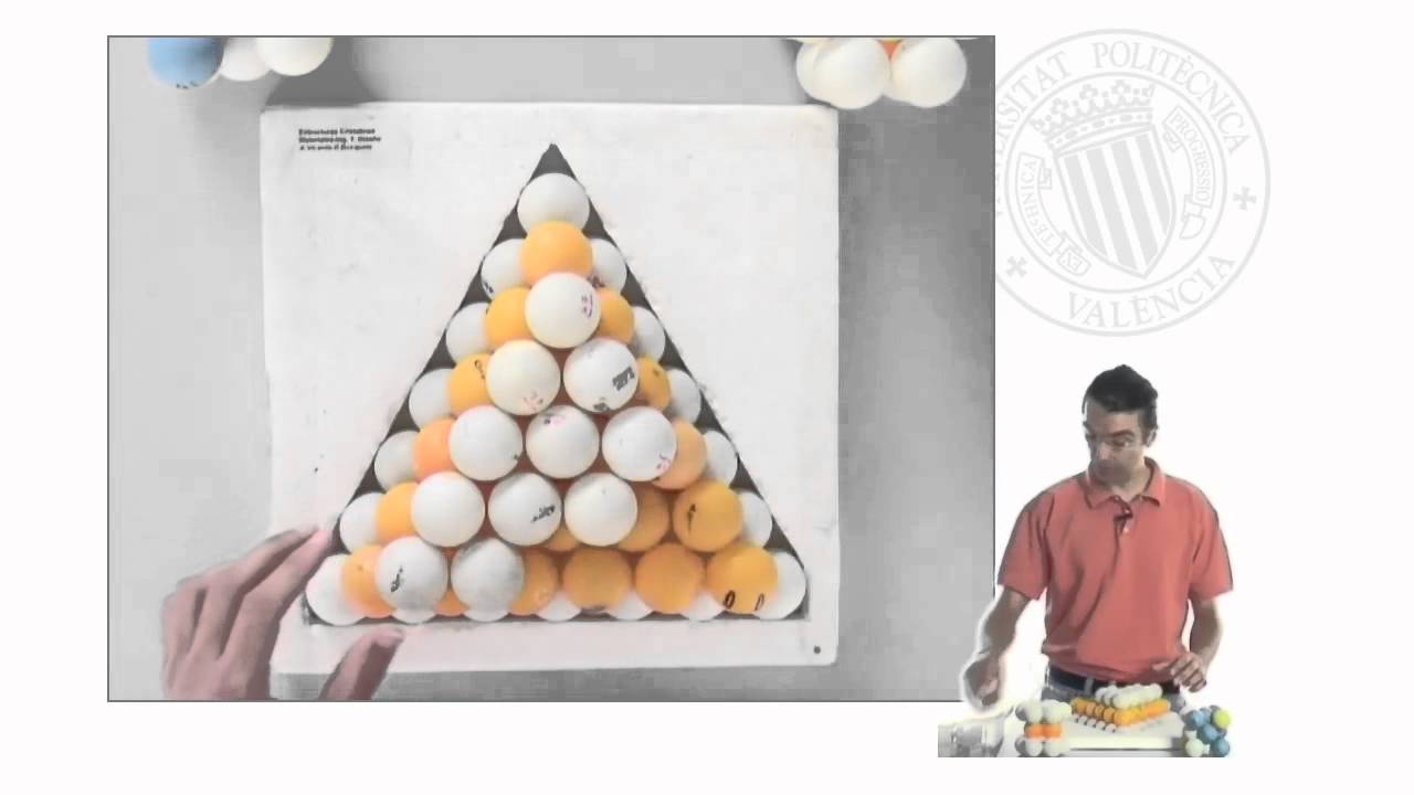 Similitudes y diferencias entre las estructura cúbica centrada en caras y hexagonal com | 3/22 | UPV
