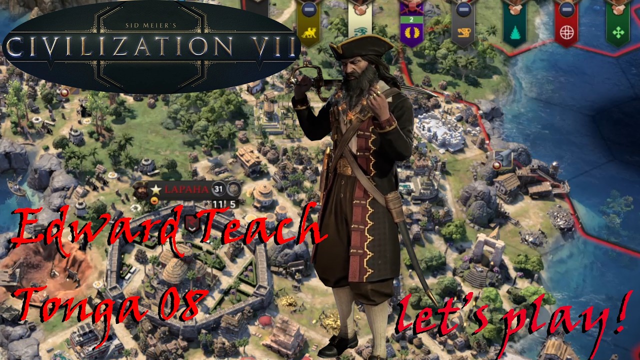 Mastering the crisis. (Civ 7 - Pirates 08 - Antiquity Age)