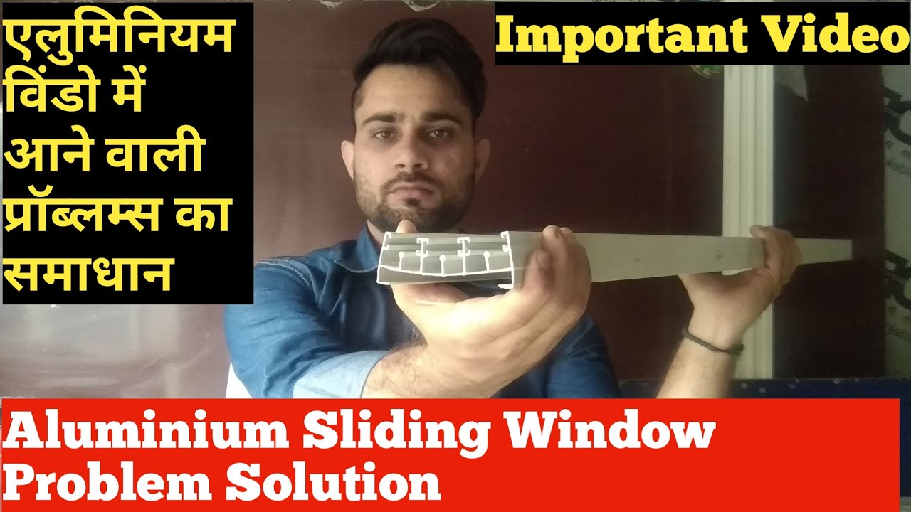 Aluminium Three Track Sliding Problem Solved🔥| Aluminium Bombay Sliding | Dome Aluminium Window🔥|