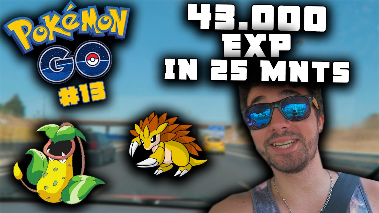 POKEMON GO #13 GANHEI 43.000 EXP EM 25 MINUTOS ! OMG !