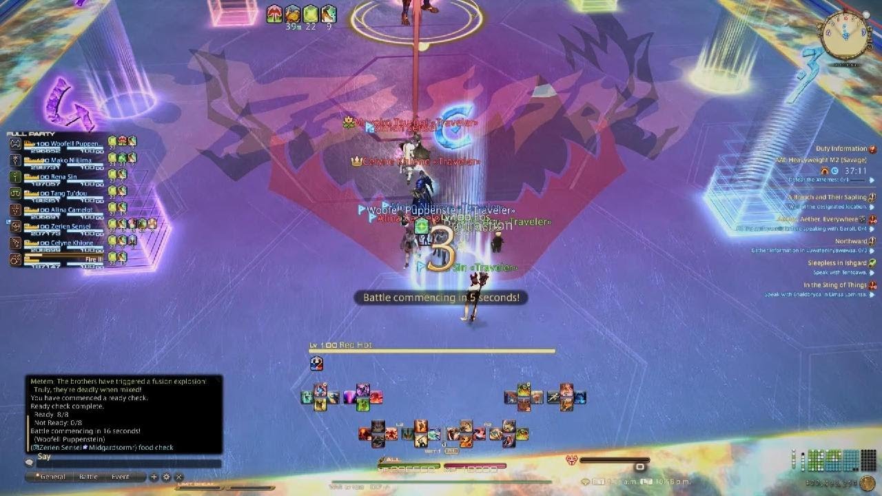 Final Fantasy XIV: M10S My First Clear - WAR POV