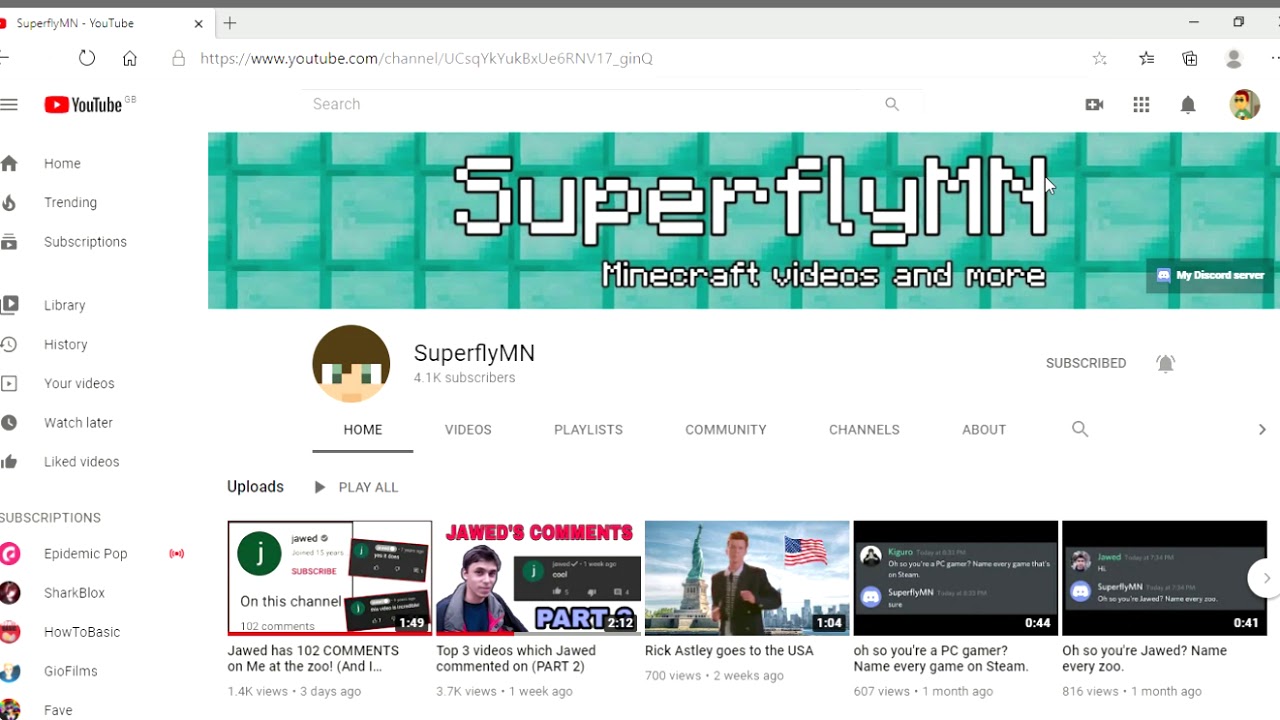 Shoutout to SuperflyMN