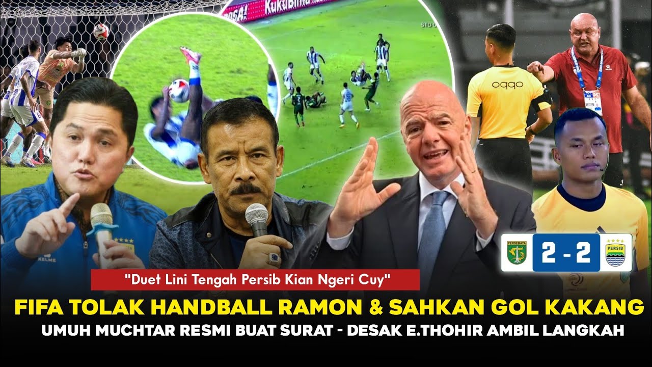 🔴BUKTI TERKUMPUL! FIFA Bongkar Skand4l Wasit Bayaran, Bos Umuh Desak E.Thohir Turun Tangan ~ Persib