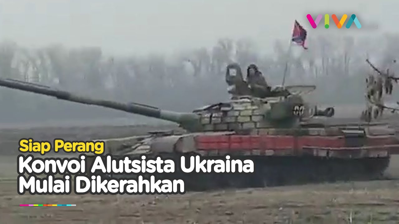 Tank hingga Rudal Ukraina Meluncur, Perkuat Pertahanan dari Ancaman Perang