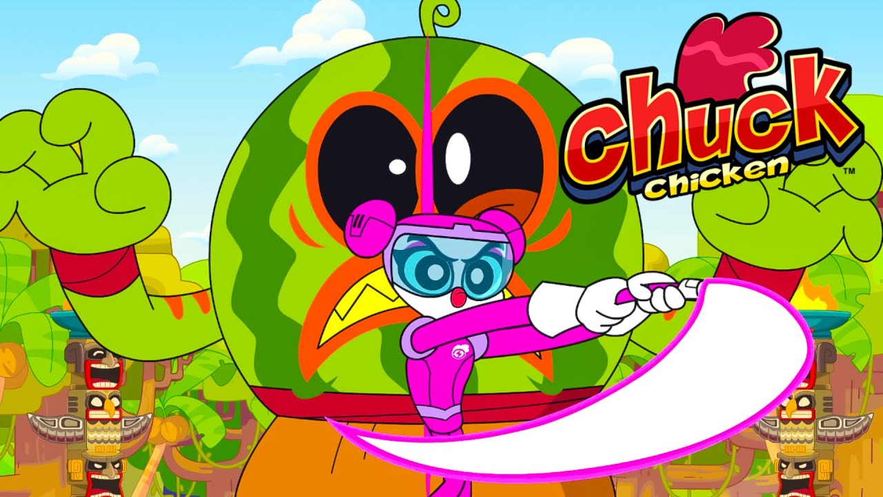 Chuck Chicken Power Up Special Edition Episode 20 - Fruit Fever - Cartoon Show
