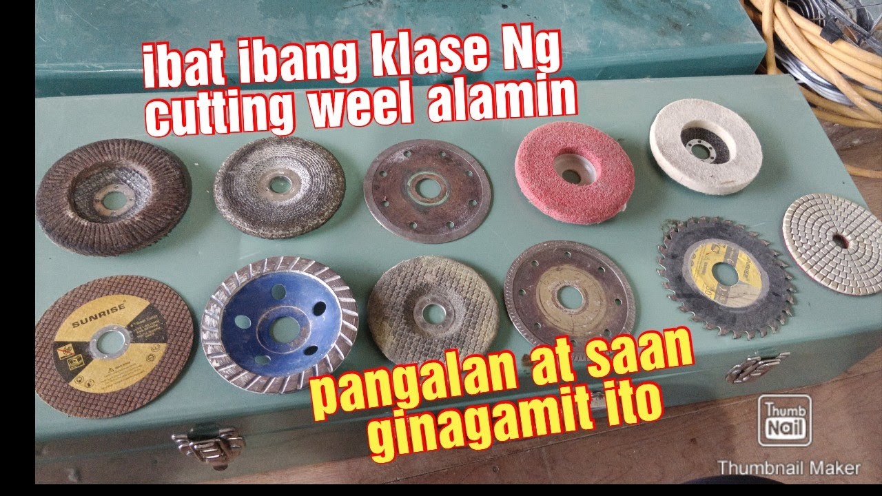 Bago ka pumili at bumili Ng pangtabas o  panghasa para sa grinder panuodin mo Muna iti#julyemz