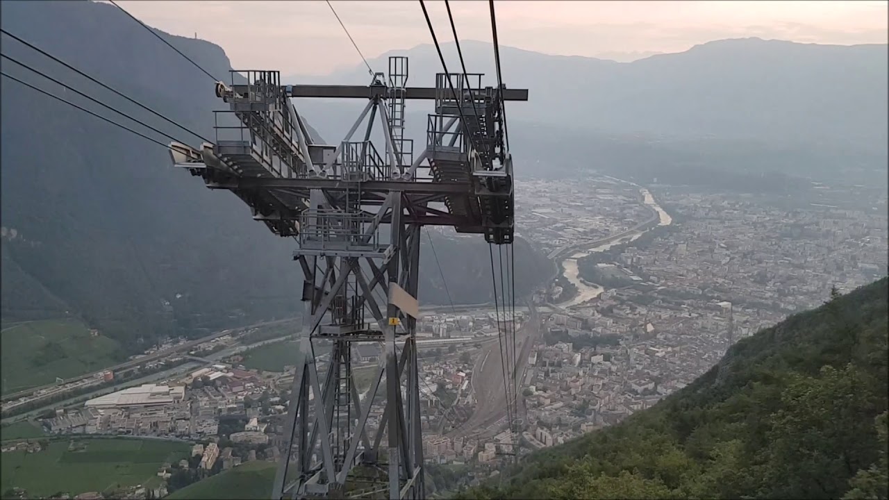 Funivia del Renon/Rittner Seilbahn -  Soprabolzano-Bolzano - Full Way