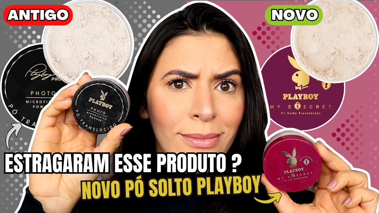 Qual o Melhor Pó Translúcido Playboy? PHOTO MICROFINISH x MY SECRET