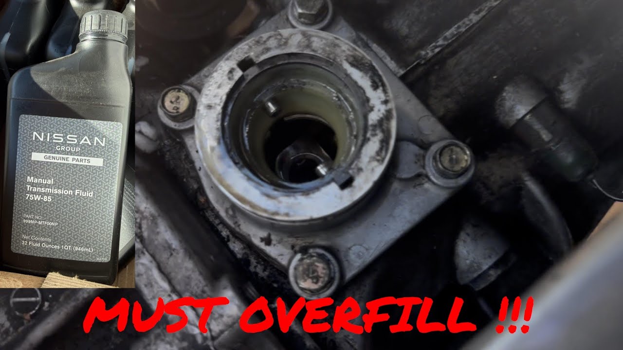 How to PROPERLY replace the manual transmission fluid on a D21 Nissan Hardbody 