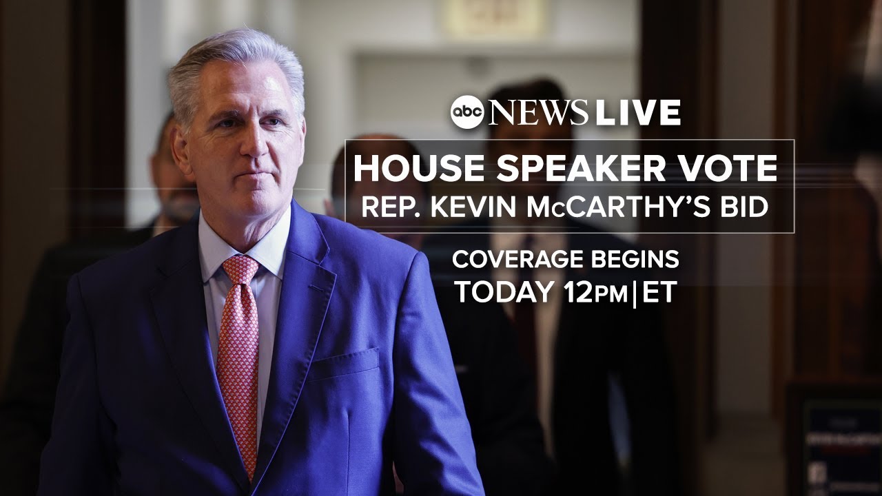 LIVE: Kevin McCarthy Speaker House Vote -On Day 2, House Adjourns Until 8 PM ET