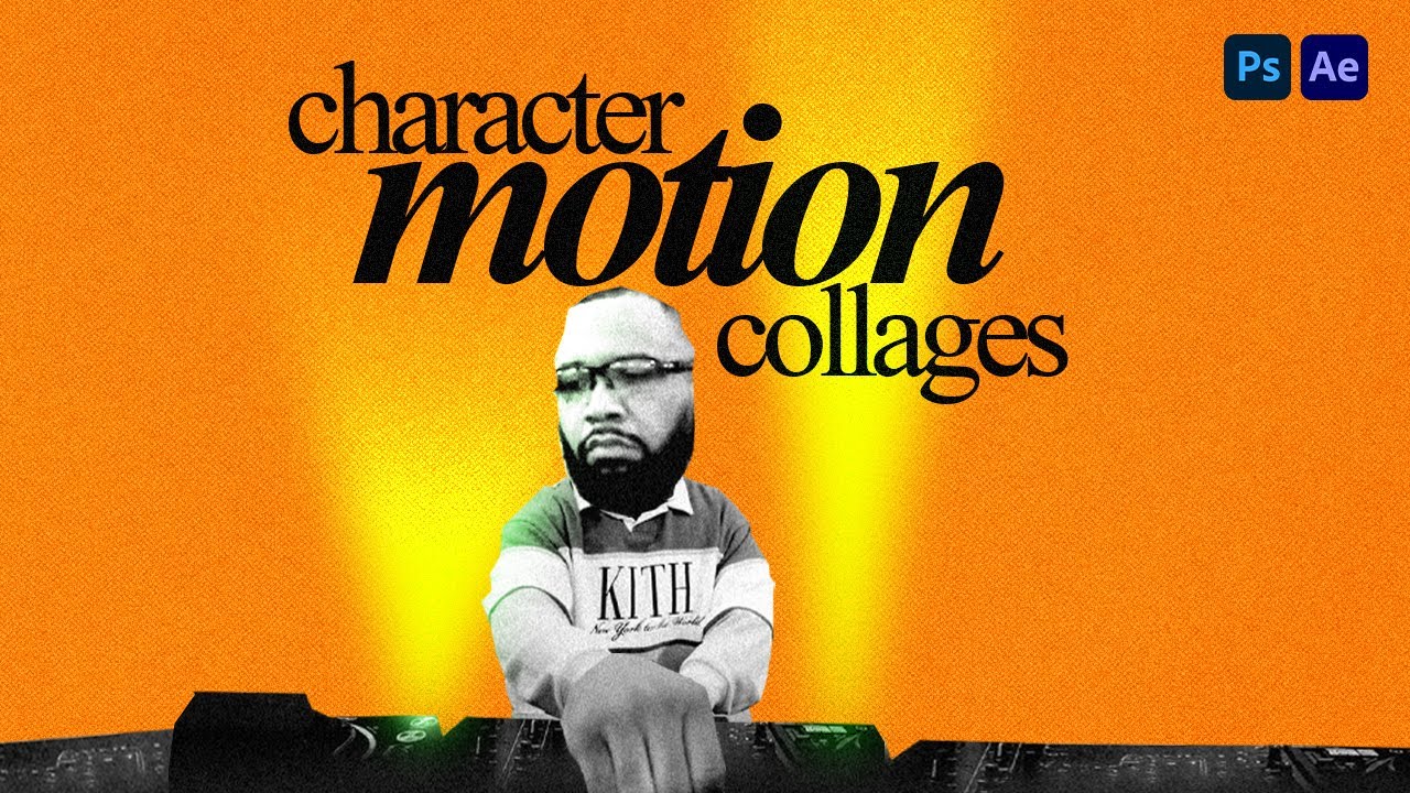 Character Motion Collages - Step by Step Guide