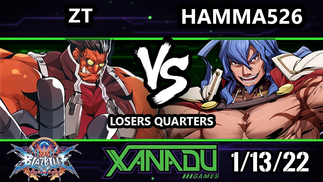 F@X 439 Losers Quarters - zt (Tager) Vs. hamma526 (Azrael) BlazBlue: Central Fiction