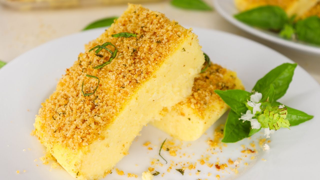 Parmesan Polenta with Toasted Breadcrumbs