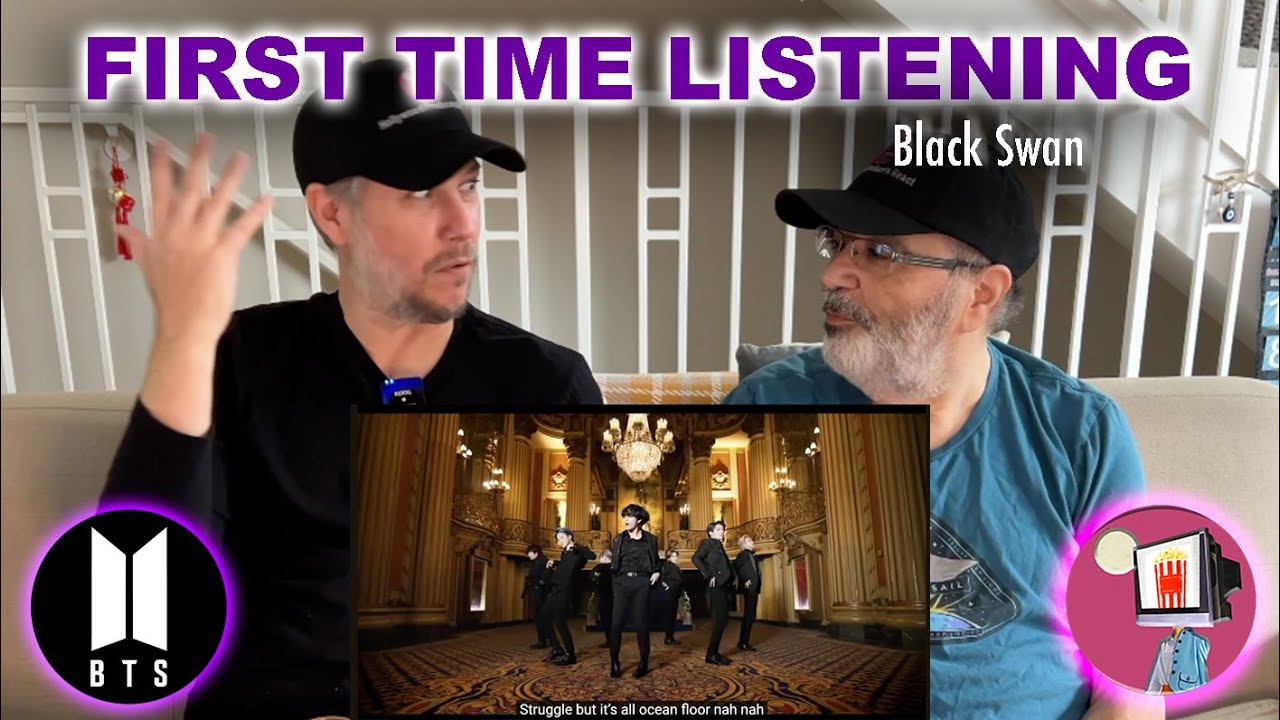 First Time EVER listening to BLACK SWAN  |  BTS