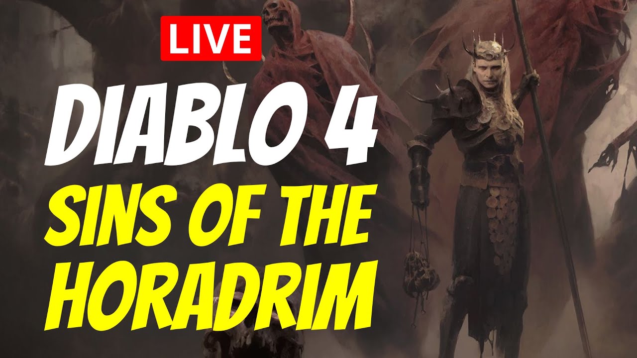 Diablo 4 - Sins of the Horadrim - Gameplay with Commentary (Part 1)