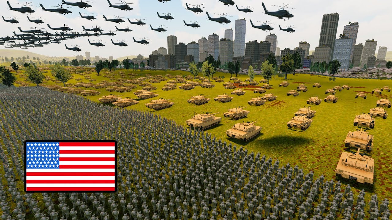 3,000,000 US Army SIEGE Modern City Defenses! - New UEBS 2 Update!